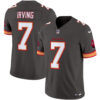 Tampa Bay Buccaneers Bucky Irving Throwback Vapor Limited Jersey - All Stitched - Pewter