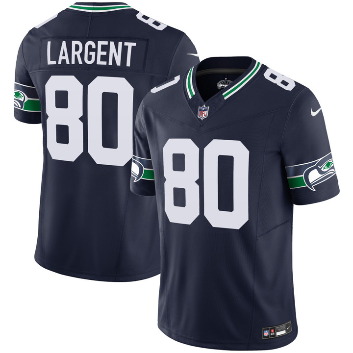 Seattle Seahawks Steve Largent Throwback Vapor Limited Jersey - All Stitched - Navy