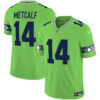Seattle Seahawks DK Metcalf Throwback Vapor Limited Jersey - All Stitched - Green