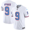 Tennessee Titans Steve Mcnair Throwback Limited Vapor Jersey - All Stitched - White