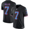 Tennessee Titans Malik Willis Throwback Limited Vapor Jersey - All Stitched - Black