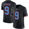Tennessee Titans Steve Mcnair Throwback Limited Vapor Jersey - All Stitched - Black
