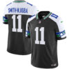 Seattle Seahawks Smith-Njigba Throwback Vapor Limited Jersey - All Stitched - Black Alternate