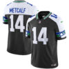 Seattle Seahawks DK Metcalf Throwback Vapor Limited Jersey - All Stitched - Black Alternate