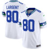 Seattle Seahawks Steve Largent Throwback Vapor Limited Jersey - All Stitched - White