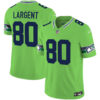 Seattle Seahawks Steve Largent Throwback Vapor Limited Jersey - All Stitched - Green