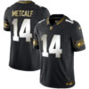 Seattle Seahawks DK Metcalf Throwback Vapor Limited Jersey - All Stitched - Black Limited