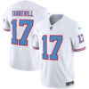 Tennessee Titans Ryan Tannehill Throwback Limited Vapor Jersey - All Stitched - White