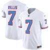Tennessee Titans Malik Willis Throwback Limited Vapor Jersey - All Stitched - White