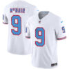 Tennessee Titans Steve Mcnair Throwback Limited Vapor Jersey - All Stitched - White