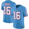 Tennessee Titans Treylon Burks Throwback Limited Vapor Jersey - All Stitched - Light Blue