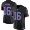 Tennessee Titans Treylon Burks Throwback Limited Vapor Jersey - All Stitched - Black