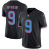 Tennessee Titans Steve Mcnair Throwback Limited Vapor Jersey - All Stitched - Black