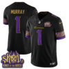 Minnesota Vikings Kyler Murray Fangear Warrior Skol Patch Limited Vapor Jersey - All Stitched - Valkyrie