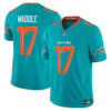 Miami Dolphins Jaylen Waddle Rivalries Vapor Limited Jersey - All Stitched - Aqua