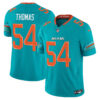 Miami Dolphins Zach Thomas Rivalries Vapor Limited Jersey - All Stitched - Aqua