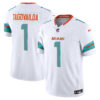 Miami Dolphins Tua Tagovailoa Rivalries Vapor Limited Jersey - All Stitched - White