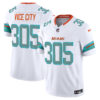 Miami Dolphins ViceCity 305 Rivalries Vapor Limited Jersey - All Stitched - White