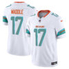 Miami Dolphins Jaylen Waddle Rivalries Vapor Limited Jersey - All Stitched - White