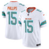 Miami Dolphins Jaelan Phillips Rivalries Vapor Limited Jersey - All Stitched - White