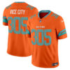 Miami Dolphins ViceCity 305 Rivalries Vapor Limited Jersey - All Stitched - Orange