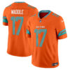Miami Dolphins Jaylen Waddle Rivalries Vapor Limited Jersey - All Stitched - Orange