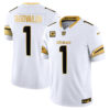 Miami Dolphins Tua Tagovailoa 2025 Rivalries Gold Vapor Limited Jersey - All Stitched - White Gold