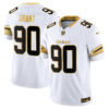 Miami Dolphins Kenneth Grant 2025 Rivalries Gold Vapor Limited Jersey - All Stitched - White Gold