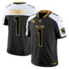Miami Dolphins Tua Tagovailoa 2025 Rivalries Gold Vapor Limited Jersey - All Stitched - Alternate