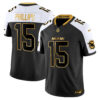 Miami Dolphins Jaelan Phillips 2025 Rivalries Gold Vapor Limited Jersey - All Stitched - Alternate