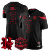 Houston Texans Tank Dell 'Stranger Things Edition' Vapor Limited Jersey - All Stitched - Black