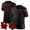 Houston Texans Stranger Things 'Stranger Things Edition' Vapor Limited Jersey - All Stitched - Black