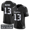 Miami Dolphins Dan Marino Gothic Deep Water Edition Vapor Limited Jersey - All Stitched - Black