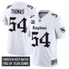 Miami Dolphins Zach Thomas Gothic Deep Water Edition Vapor Limited Jersey - All Stitched - White