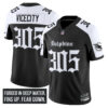 Miami Dolphins ViceCity 305 Gothic Deep Water Edition Vapor Limited Jersey - All Stitched - Alternate