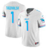 Miami Dolphins Tua Tagovailoa Vice City Concept Vapor Limited Custom Jersey - All Stitched - White