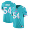 Miami Dolphins Zach Thomas Vice City Concept Vapor Limited Custom Jersey - All Stitched - Aqua