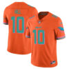 Miami Dolphins Tyreek Hill Vice City Concept Vapor Limited Custom Jersey - All Stitched - Orange