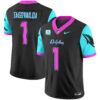 Miami Dolphins Tua Tagovailoa 'Miami Vice' Vapor Limited Jersey - All Stitched - Black
