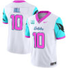 Miami Dolphins Tyreek Hill 'Miami Vice' Vapor Limited Jersey - All Stitched - White