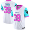 Miami Dolphins Larry Csonka 'Miami Vice' Vapor Limited Jersey - All Stitched - White