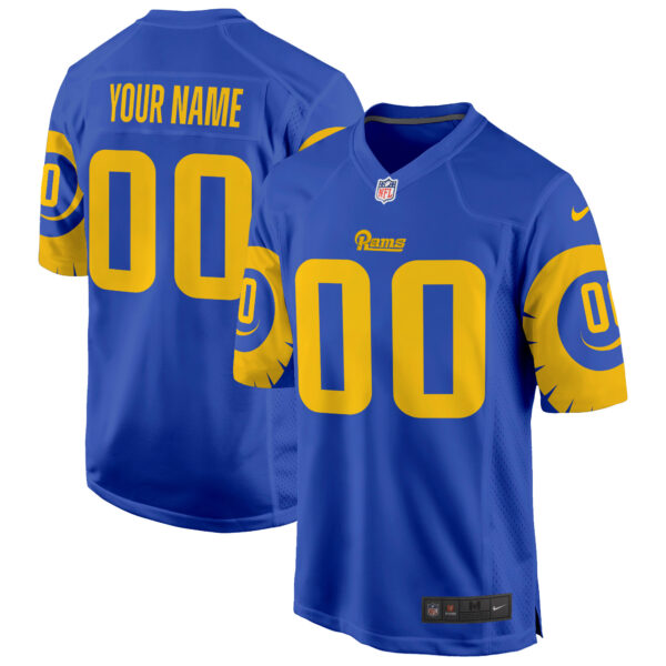 Los Angeles Rams Special Game Vapor Limited Custom Jersey - All Stitched - Navy