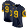 Los Angeles Rams Matthew Stafford Special Game Vapor Limited Jersey - All Stitched - Navy