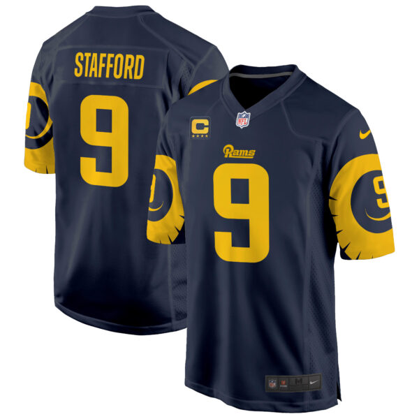 Los Angeles Rams Matthew Stafford Special Game Vapor Limited Jersey - All Stitched - Navy