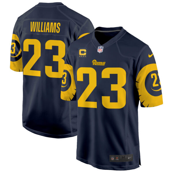 Los Angeles Rams Kyren Williams Special Game Vapor Limited Jersey - All Stitched - Navy
