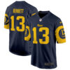 Los Angeles Rams Stetson Bennett Special Game Vapor Limited Jersey - All Stitched - Navy