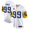 Los Angeles Rams Aaron Donald Special Game Vapor Limited Jersey - All Stitched - White