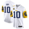 Los Angeles Rams Cooper Kupp Special Game Vapor Limited Jersey - All Stitched - White