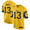 Los Angeles Rams Stetson Bennett Special Game Vapor Limited Jersey - All Stitched - Gold