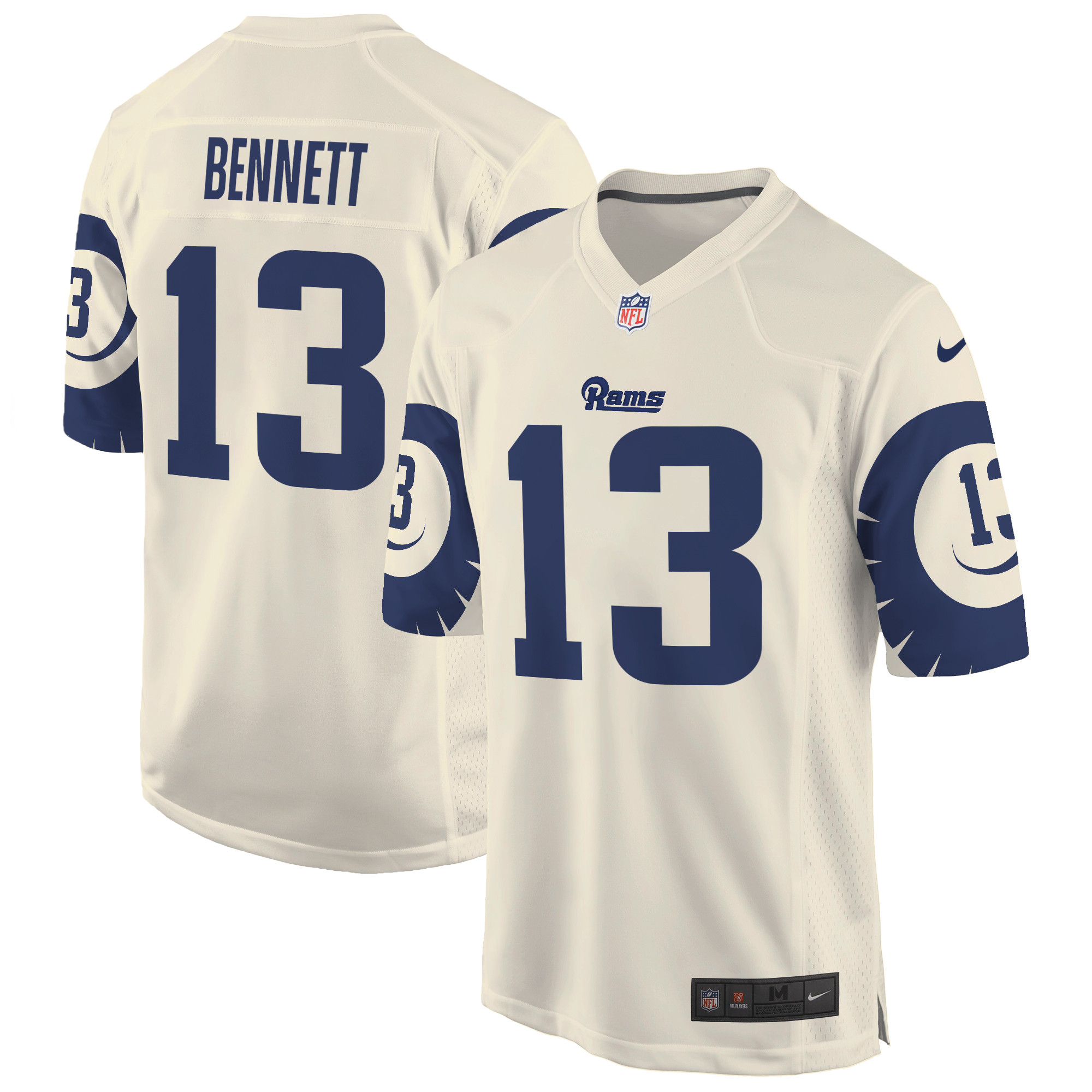 Los Angeles Rams Stetson Bennett Special Game Vapor Limited Jersey - All Stitched - Bone